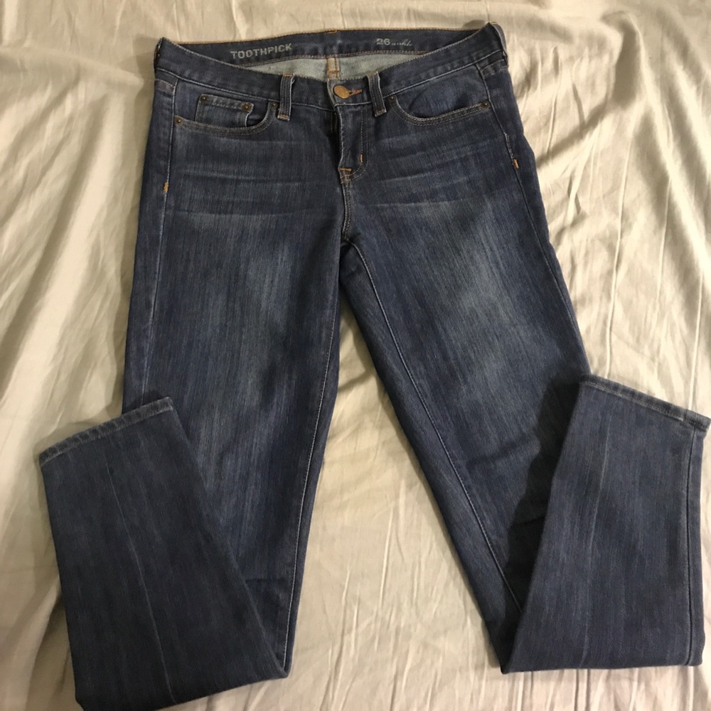 J. crew toothpick jeans