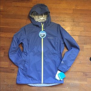 NWT Columbia EvaPOURation Waterproof Jacket