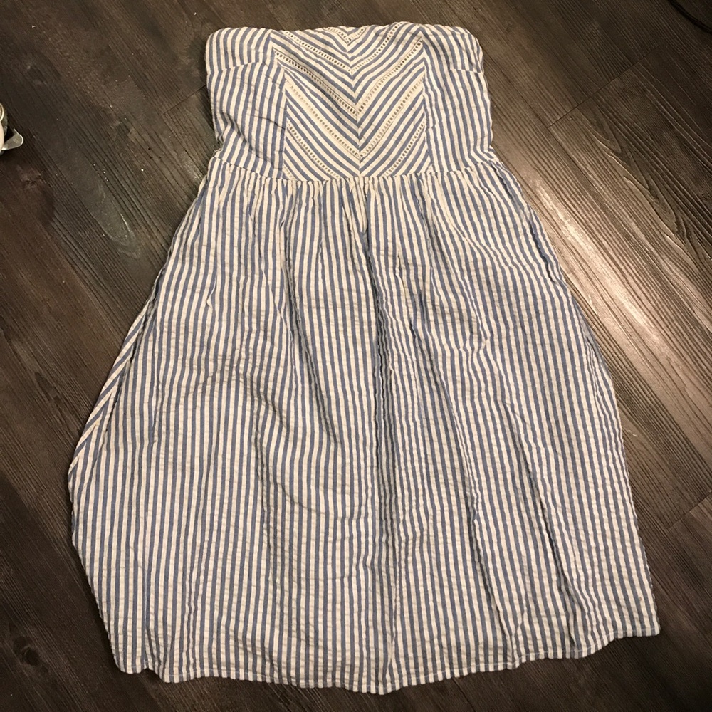 Pinstripe dress