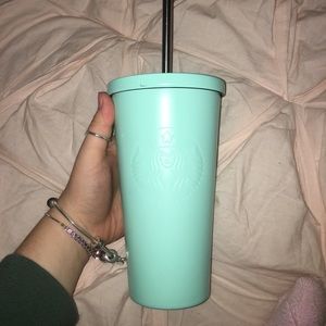 Blue Starbucks Cup