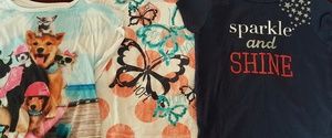Girls size 6 shirts