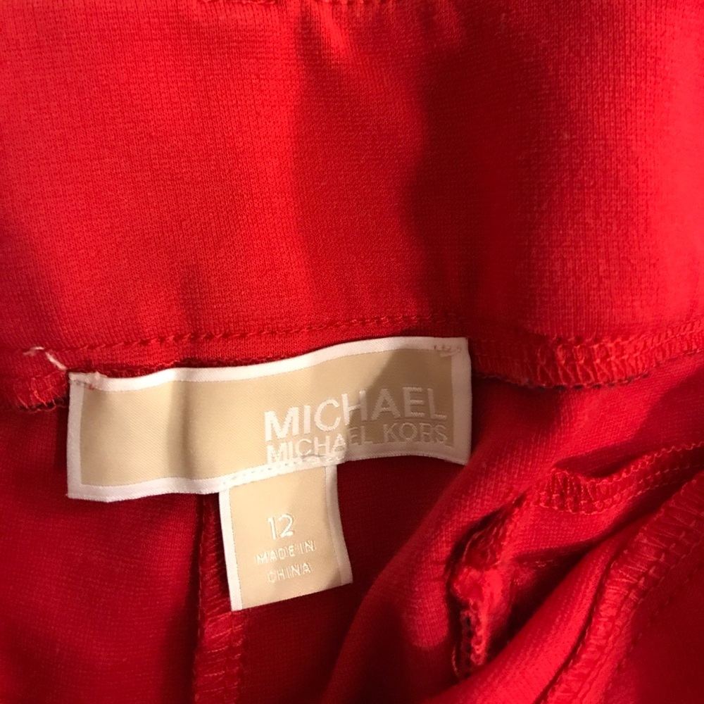 Red pants