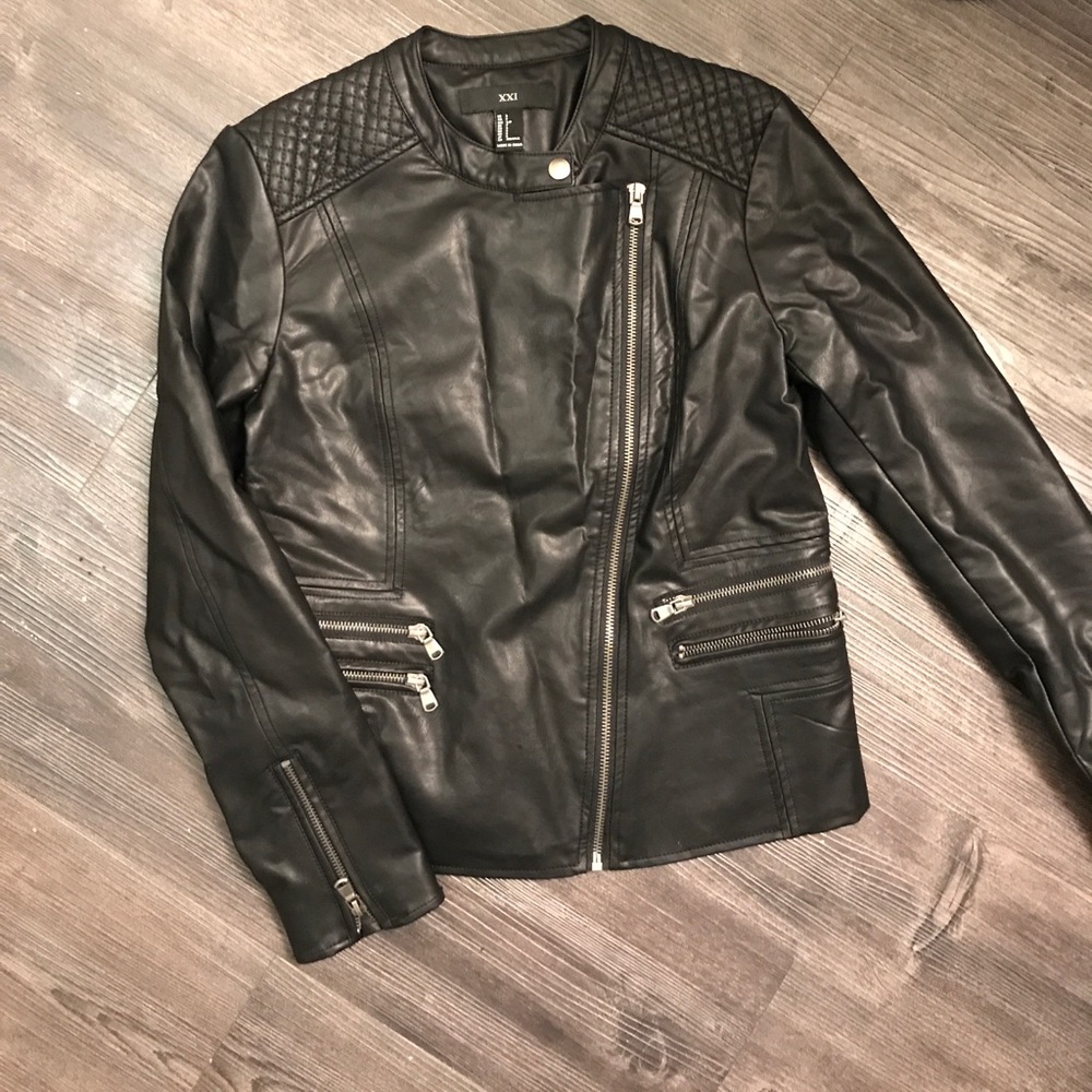 Leather jacket