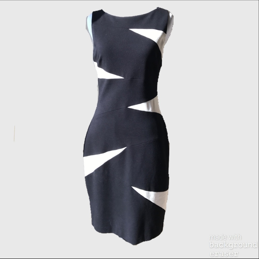 Black & White Mini Dress