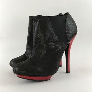 Just Fab Heeled Ankle Boots “Alma” Size 11 Just Fab Heeled Ankle Boots “Alma” Size 11