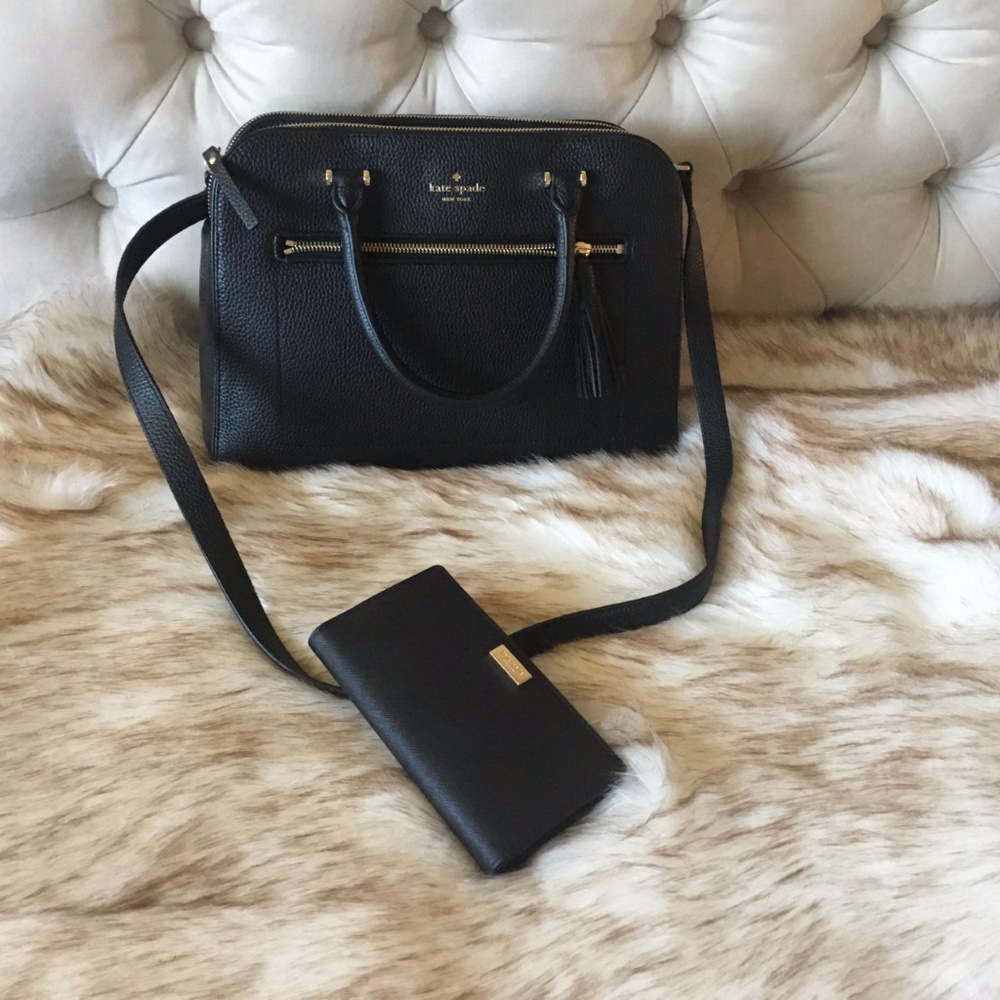 NWT Kate Spade Kalen Chester St Satchel Leather - Picture 3 of 7