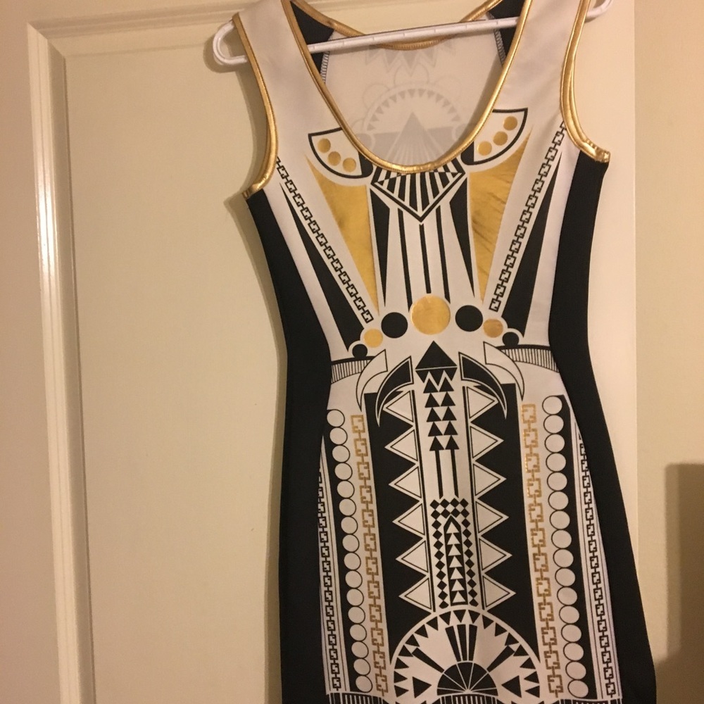 Art Deco themed dress