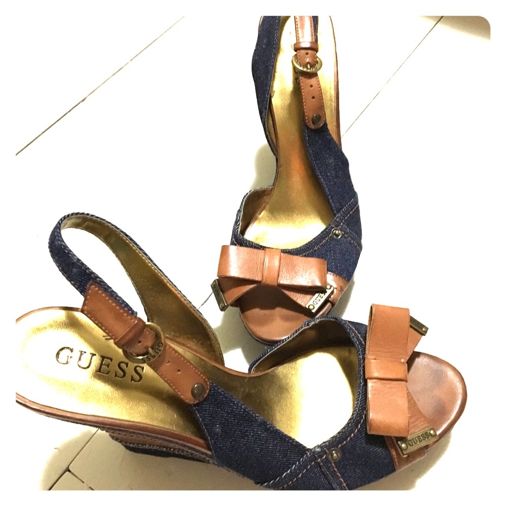 Guess Denim Platforms