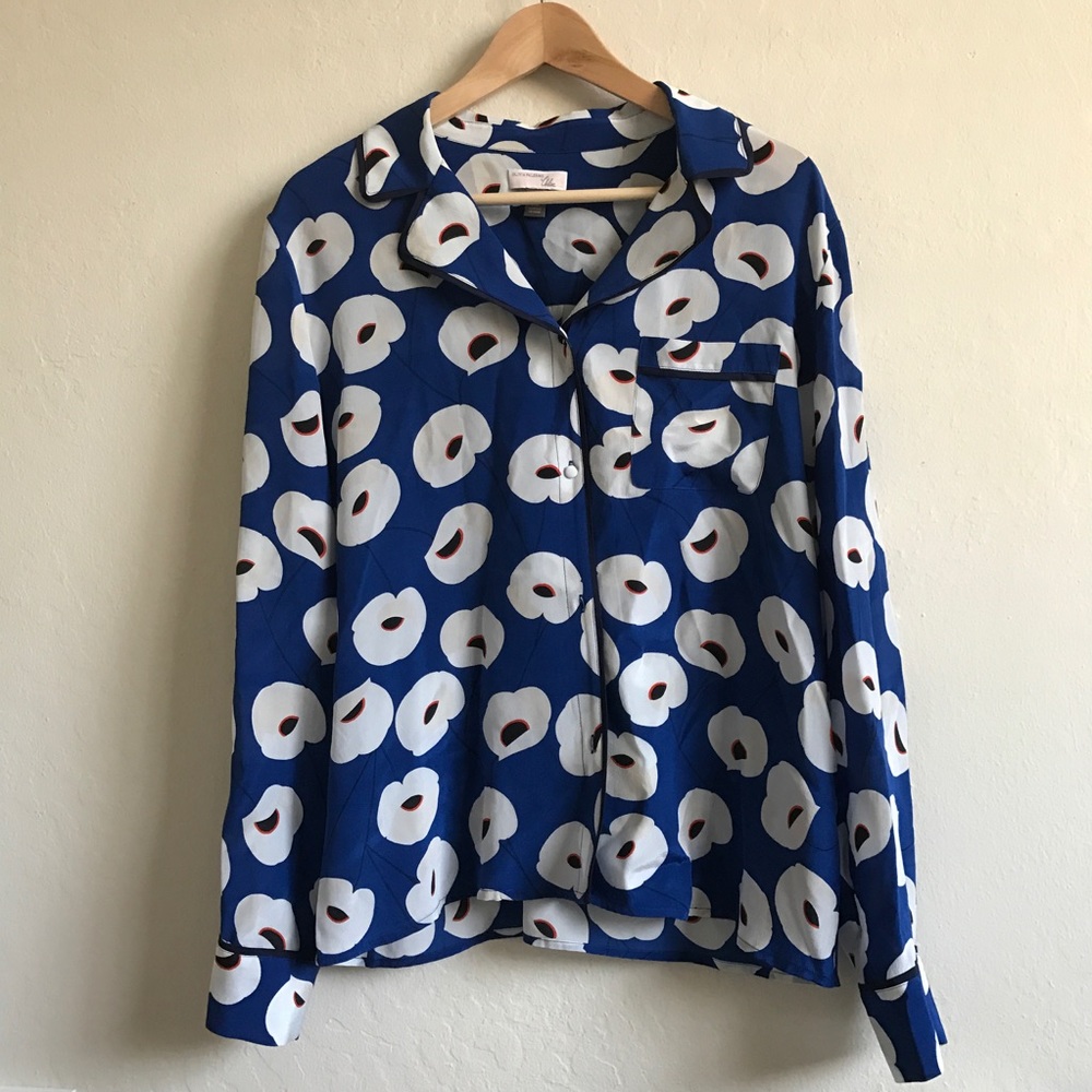 Olivia Palermo x Chelsea28 Pajama Blouse