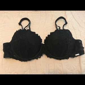 Black VS PINK The Date Push-up Bra, 36B