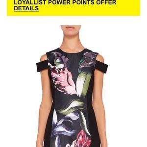 Ted Baker Leeash Eden Cold-Shoulder Dress