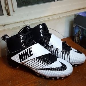 NIKE STRIKE black  PRO ATHLETIC CLEATS SIZE 10