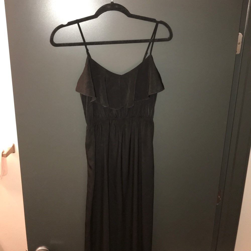 Black maxi dress