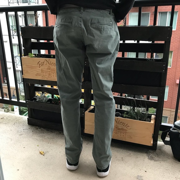 LRG men’s olive green pants / jeans 32 waist - Picture 2 of 7