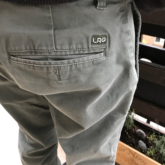 LRG men’s olive green pants / jeans 32 waist - Picture 3 of 7