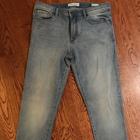 Banana Republic Light Wash Ankle Fit Size 30 - Picture 2 of 4