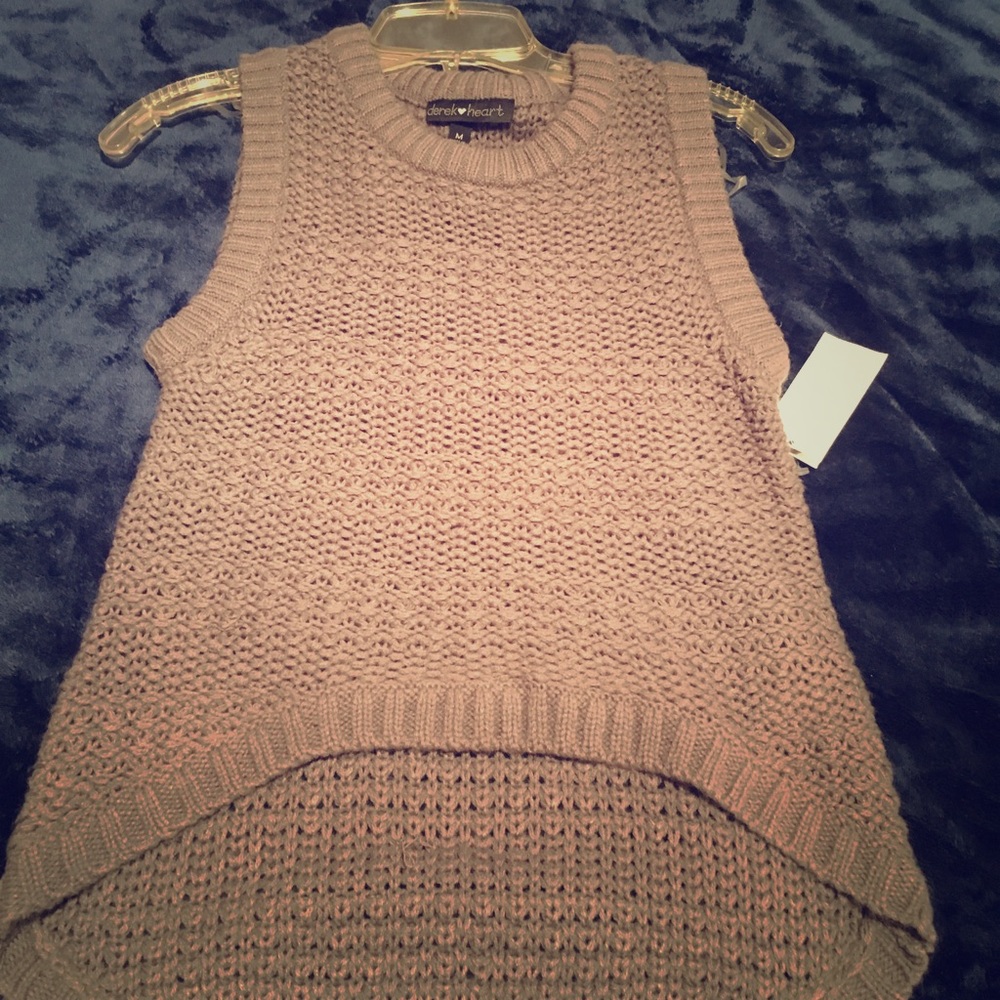 Haltered Grey Sweater