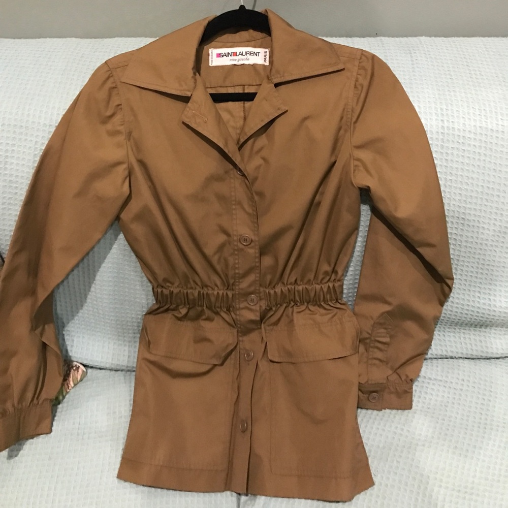 Saint Laurent rain coat