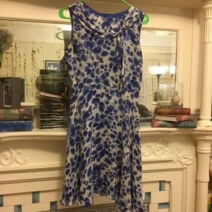 ANNA SUI - Blue polka dot dress