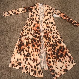 Lularoe Sarah XS Leopard NWT
