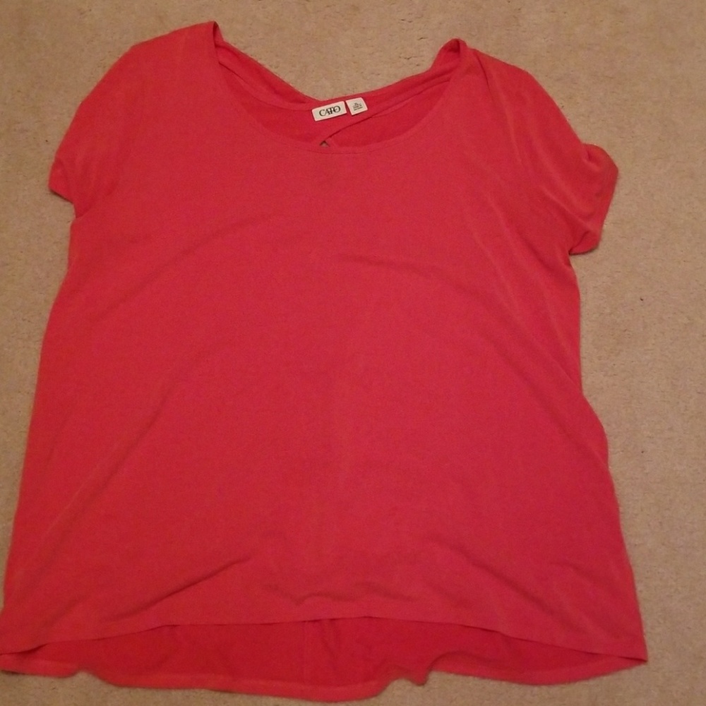 High-lo tee shirt