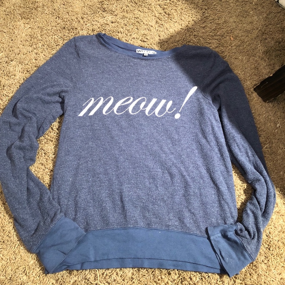 Wildfox meow! Pullover