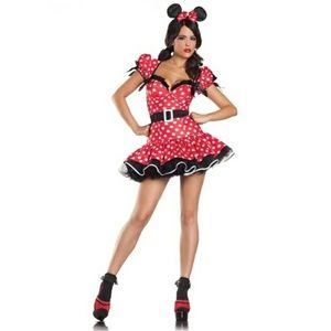 Sexy Minnie Mouse Costume- ears needed :)