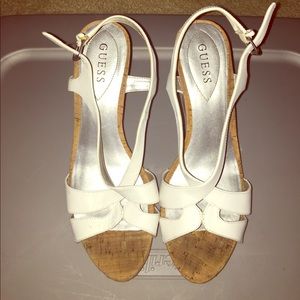 Guess wedge heels