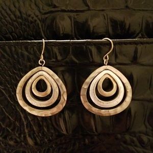 Lucky Brand 2 tone earrings