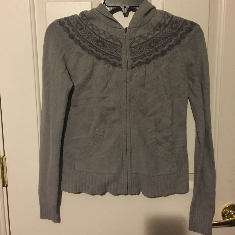 SO Medium Zip Up Sweater