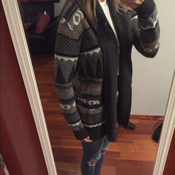 Jack by BB Dakota Wool Blend Aztec Sweater - Picture 3 of 3