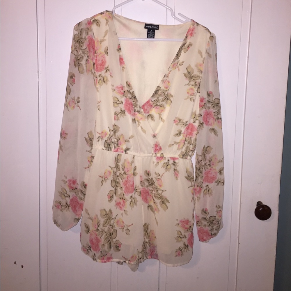 Women’s Floral Romper