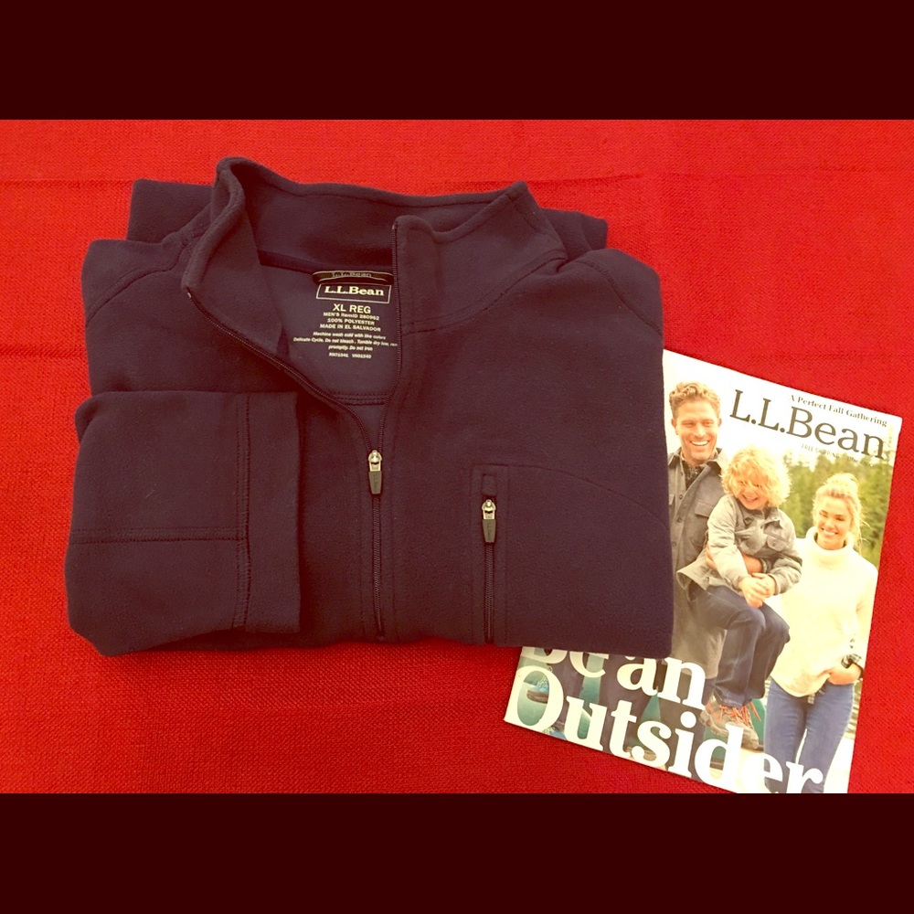 L.L.Bean masculine fleece .