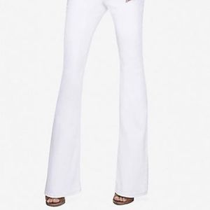 SALE TODAY Express White Flare Jeans Low Rise