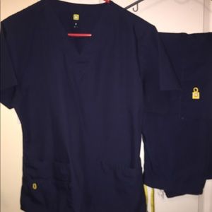 Navy Blue Scrubs