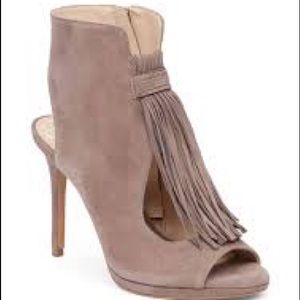 Vince Camuto Abigalla Taupe Platform Heel bootie
