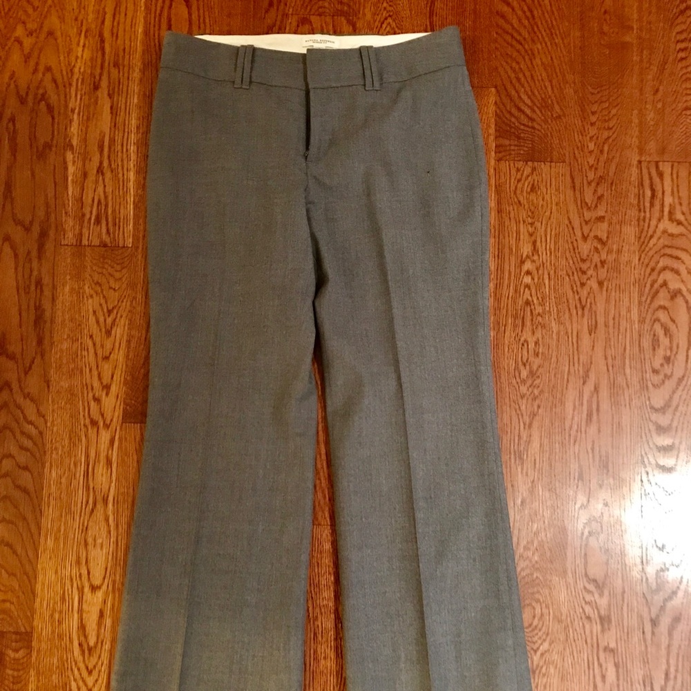 Banana Republic Gray Wool Pants Sz 8