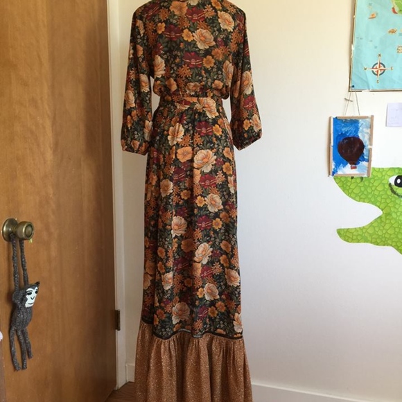 SOLD! Anthropologie Farm Rio Madrid Wrap Maxi SOLD - Picture 3 of 4