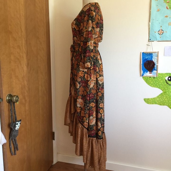 SOLD! Anthropologie Farm Rio Madrid Wrap Maxi SOLD - Picture 4 of 4