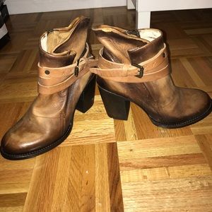 NEW - Freebird Leather Booties - Size 8