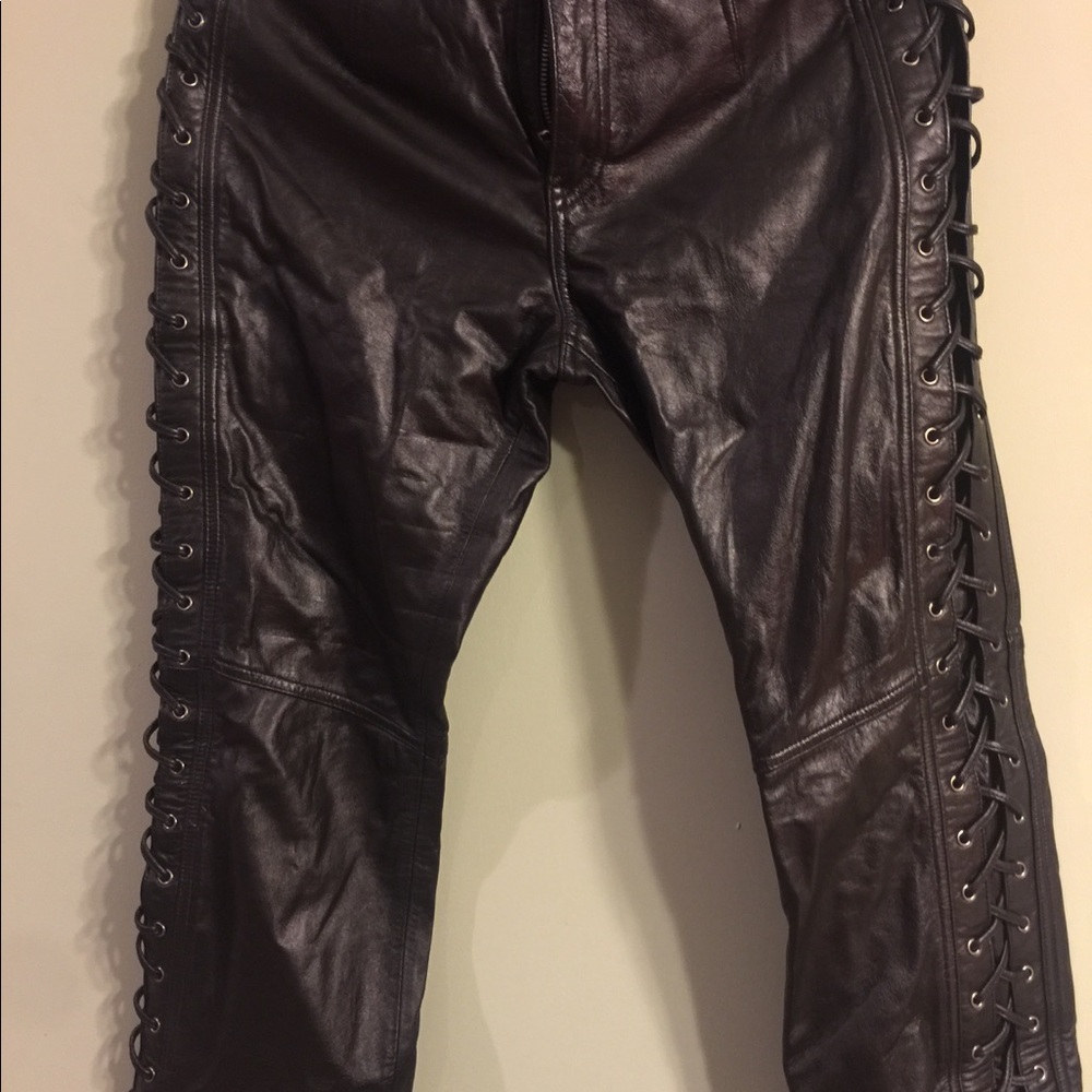 Women's Harley Davidson lace chaps. Size 36/8