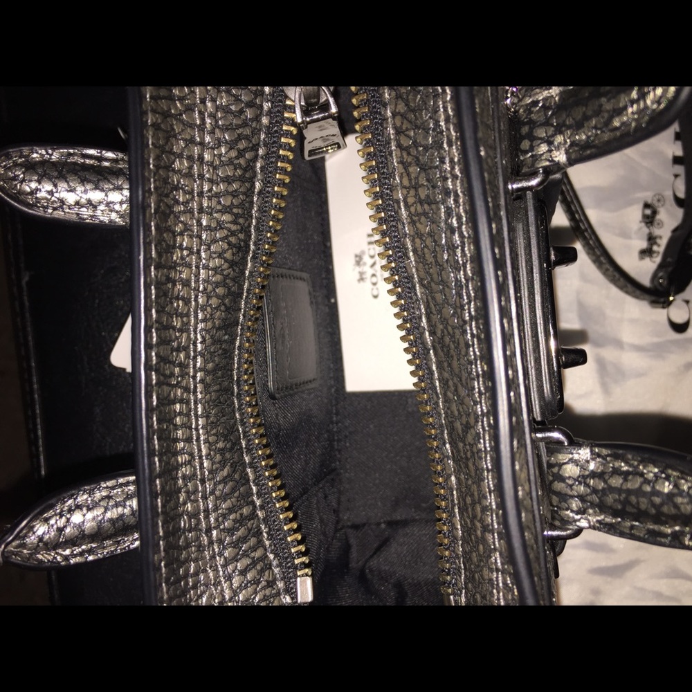 Coach Mini Swagger Handbag - Picture 2 of 5