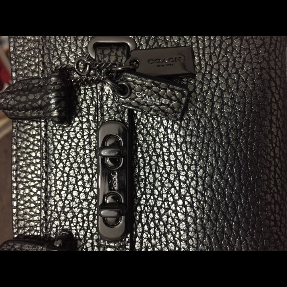 Coach Mini Swagger Handbag - Picture 3 of 5
