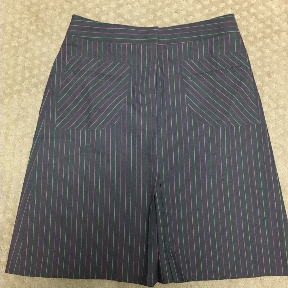 Lilly pulitzer pinstripe skirt, size 4