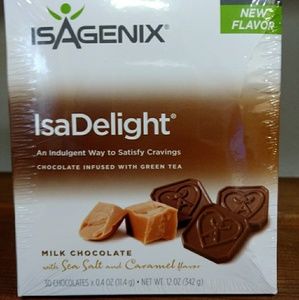 IsaDeligh Milk Chocolate Sea Salt and Caramel