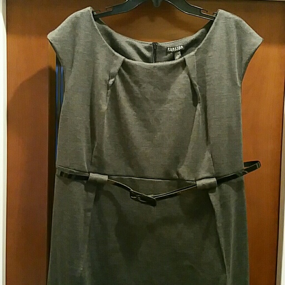 FOREVER WOMAN SLEEVELESS GREY DRESS - Picture 2 of 4