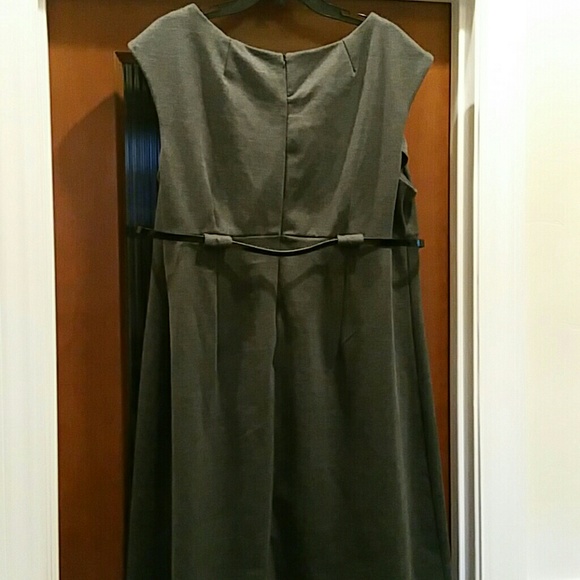 FOREVER WOMAN SLEEVELESS GREY DRESS - Picture 4 of 4