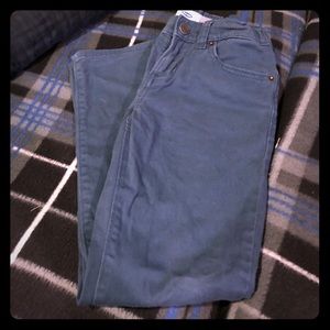 Boys green-blue jeans