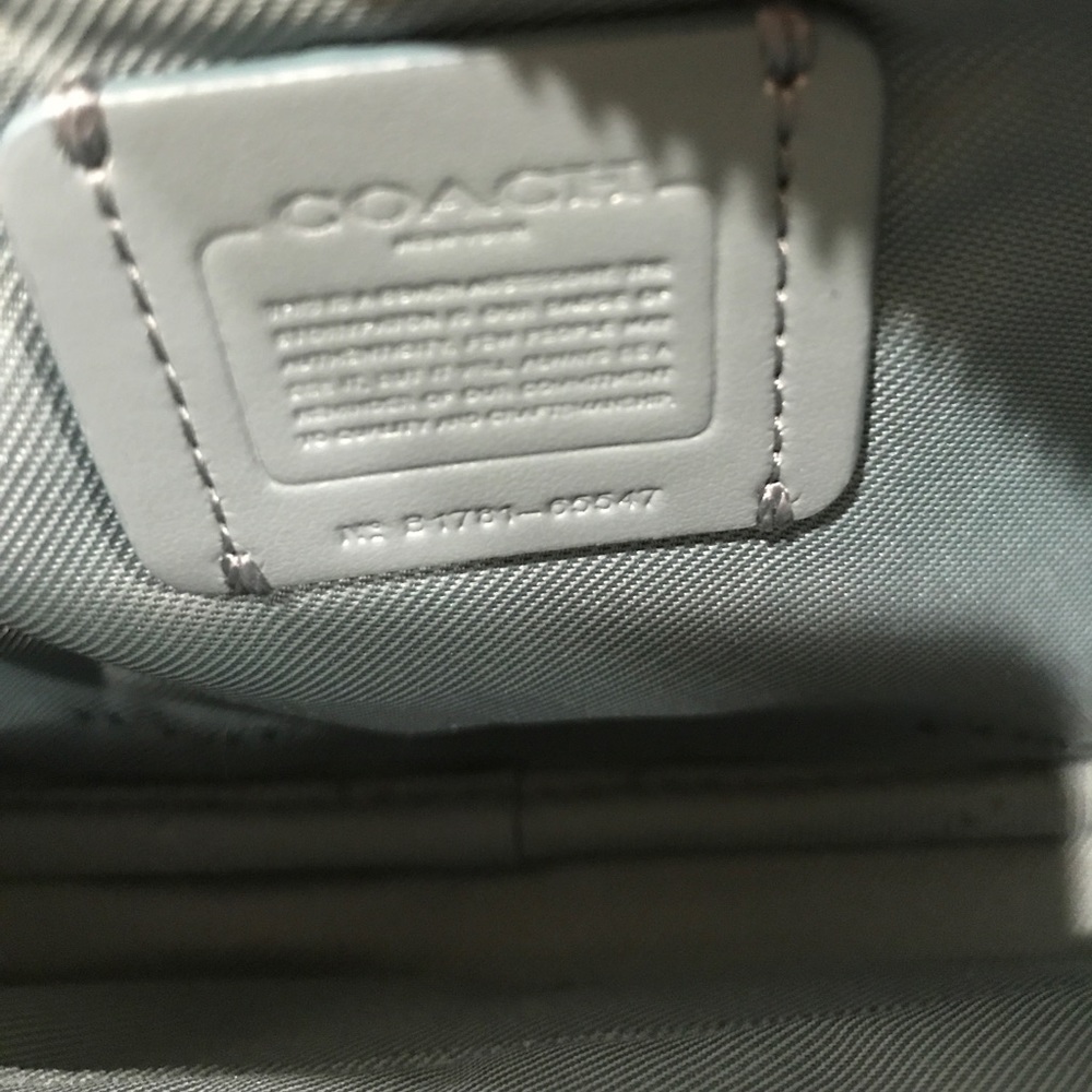 Coach Pebbled Leather Convertible Clutch - Picture 4 of 7