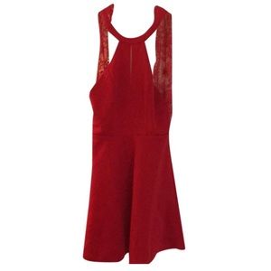 Lulu’s Red halter dress